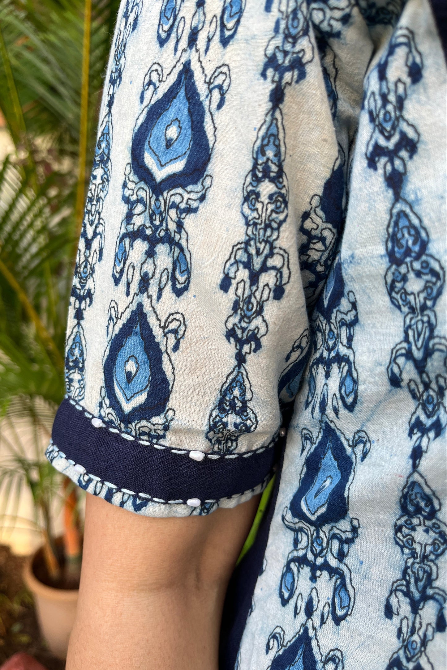 Bhumika Cotton Handwork Dress