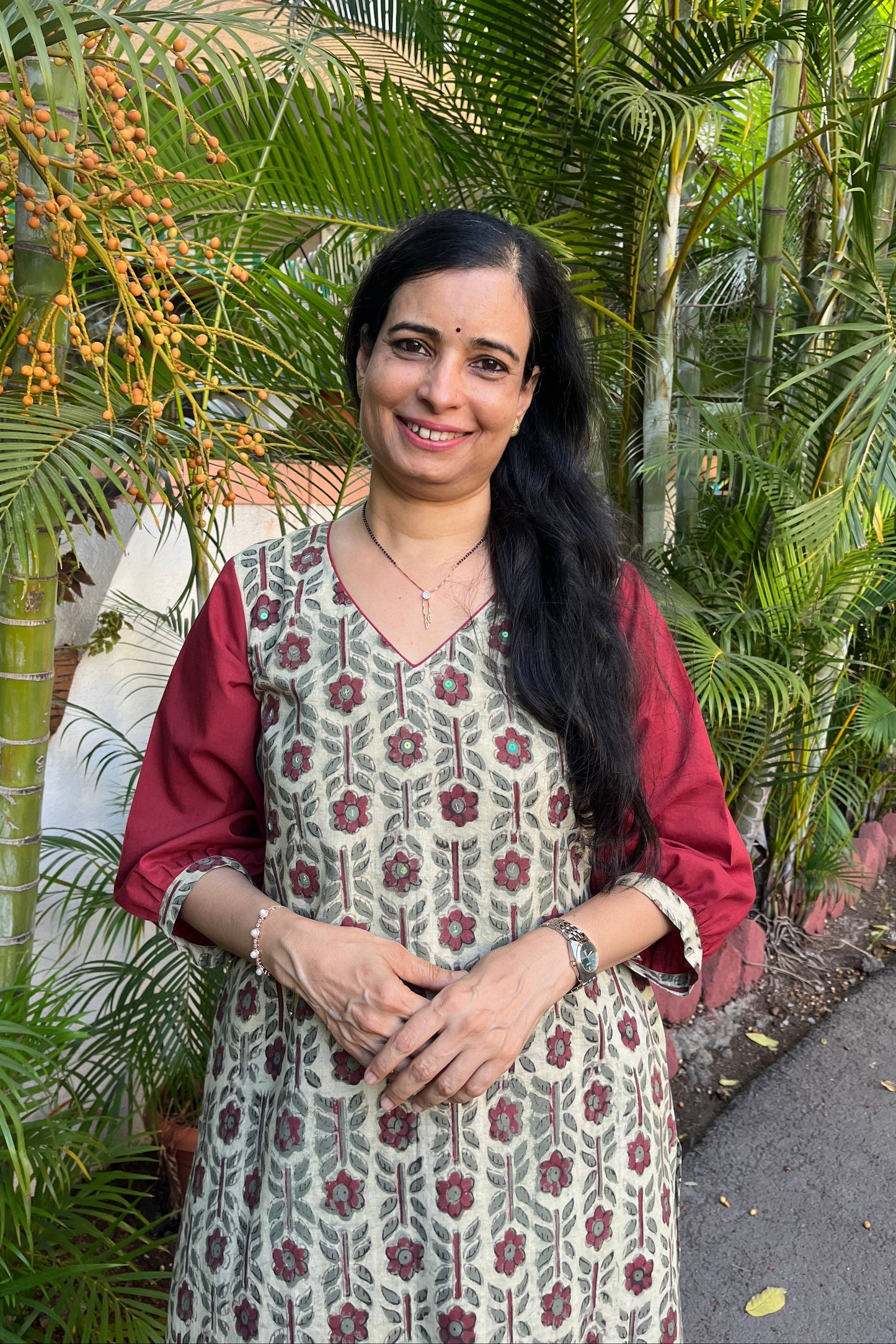 Sarita Block Printed Cotton Kurta