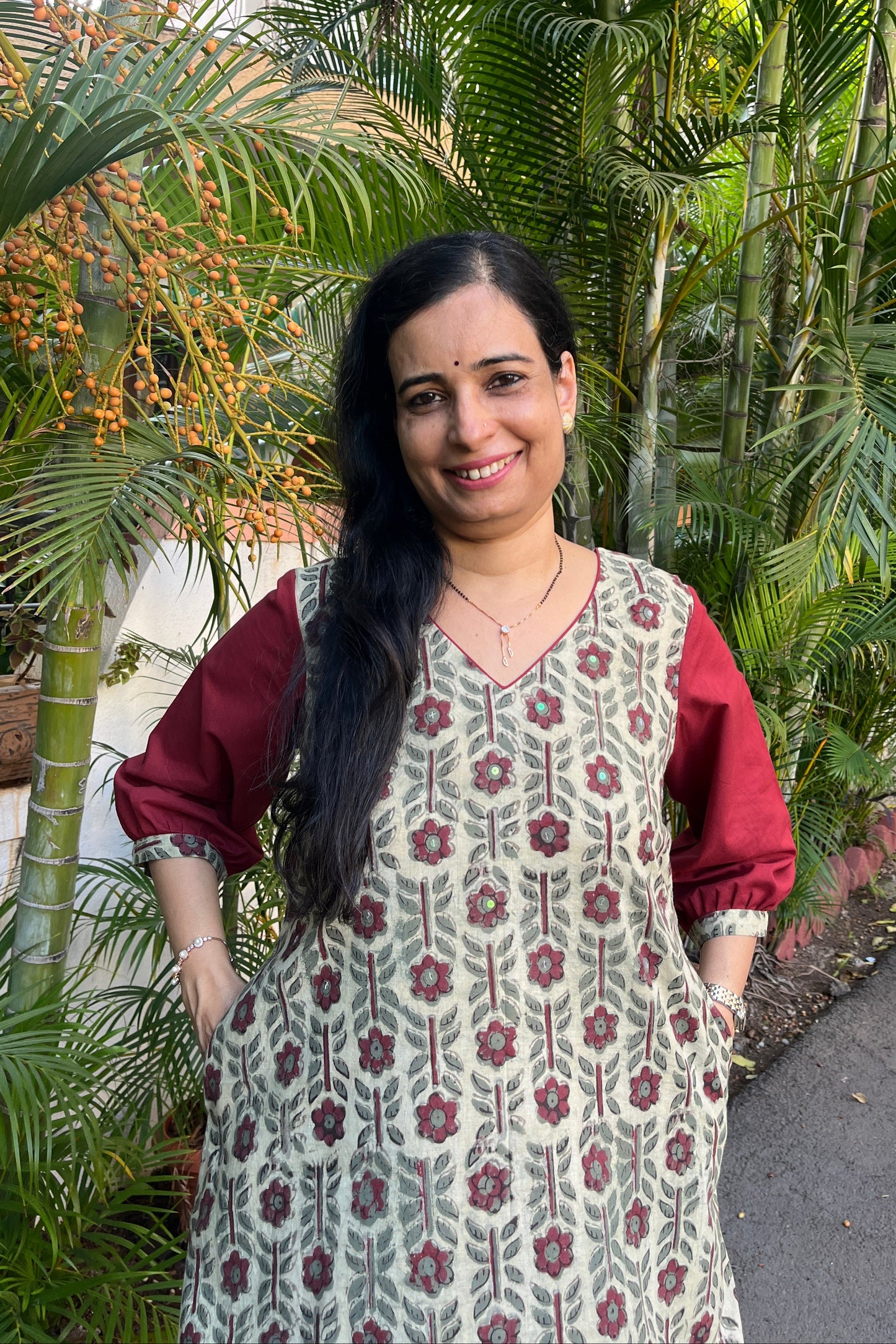 Sarita Block Printed Cotton Kurta