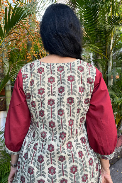 Sarita Block Printed Cotton Kurta
