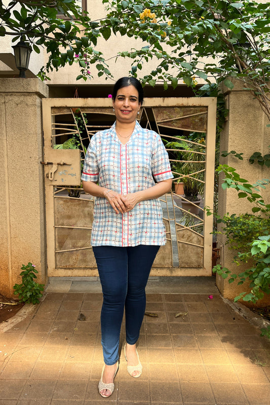 Nandini Jute Silk Top