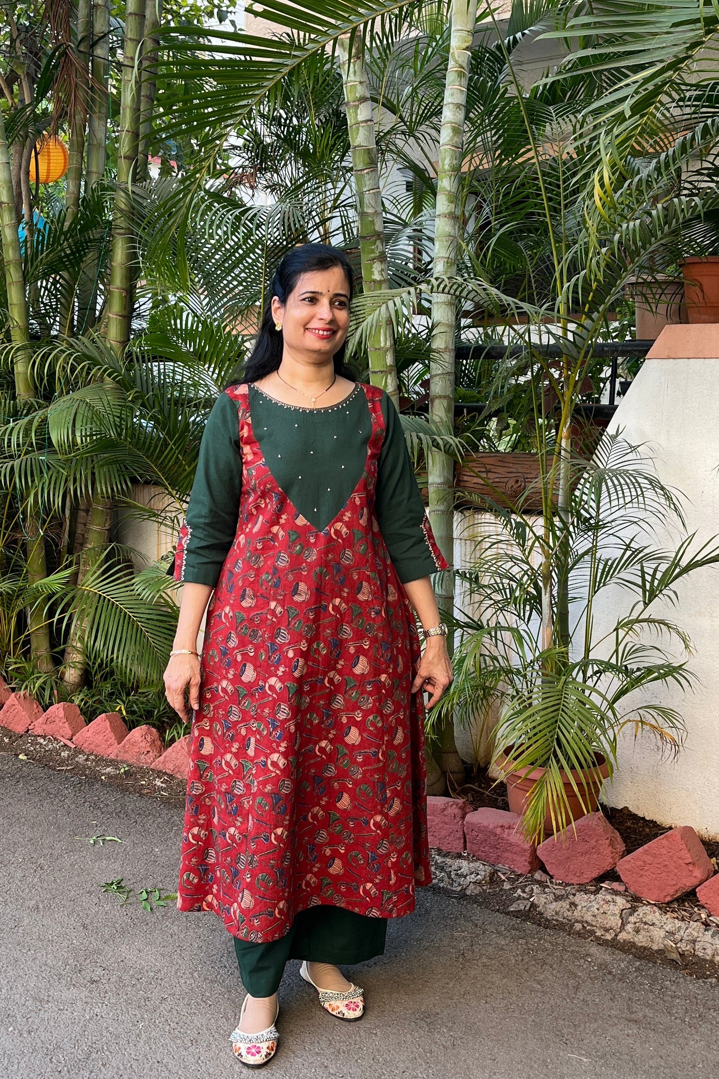 Navya cotton kurta (With Add - on Bottom)