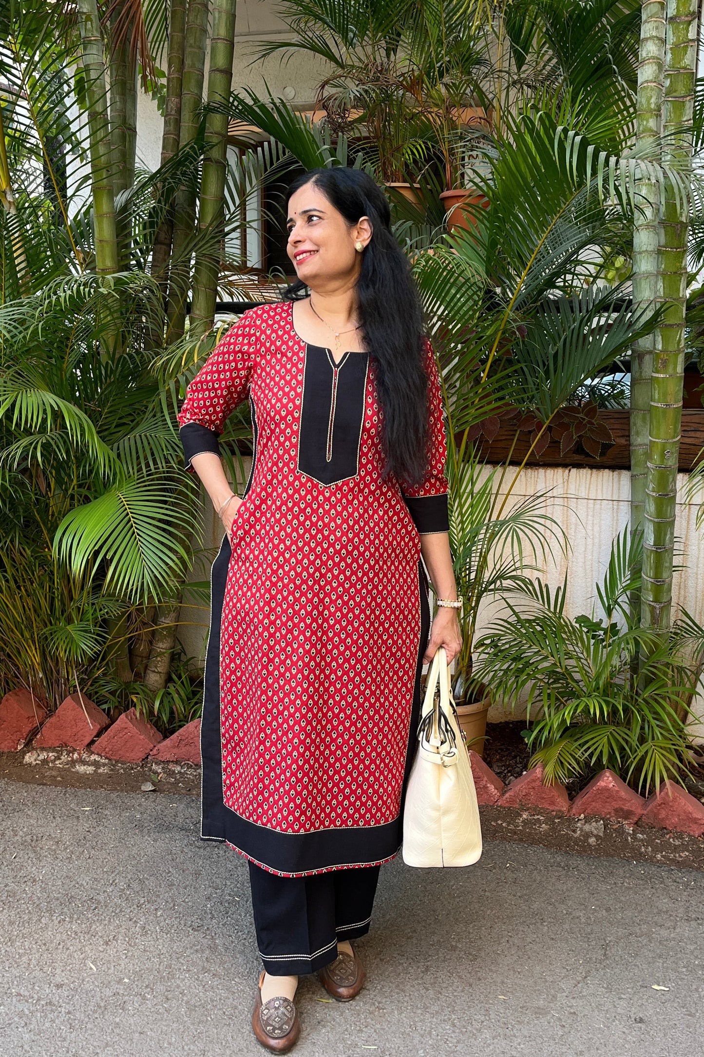 Sakshi Cotton Kurta ( With Add - on Bottom)