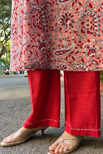 Sanika Slub Cotton Palazzo