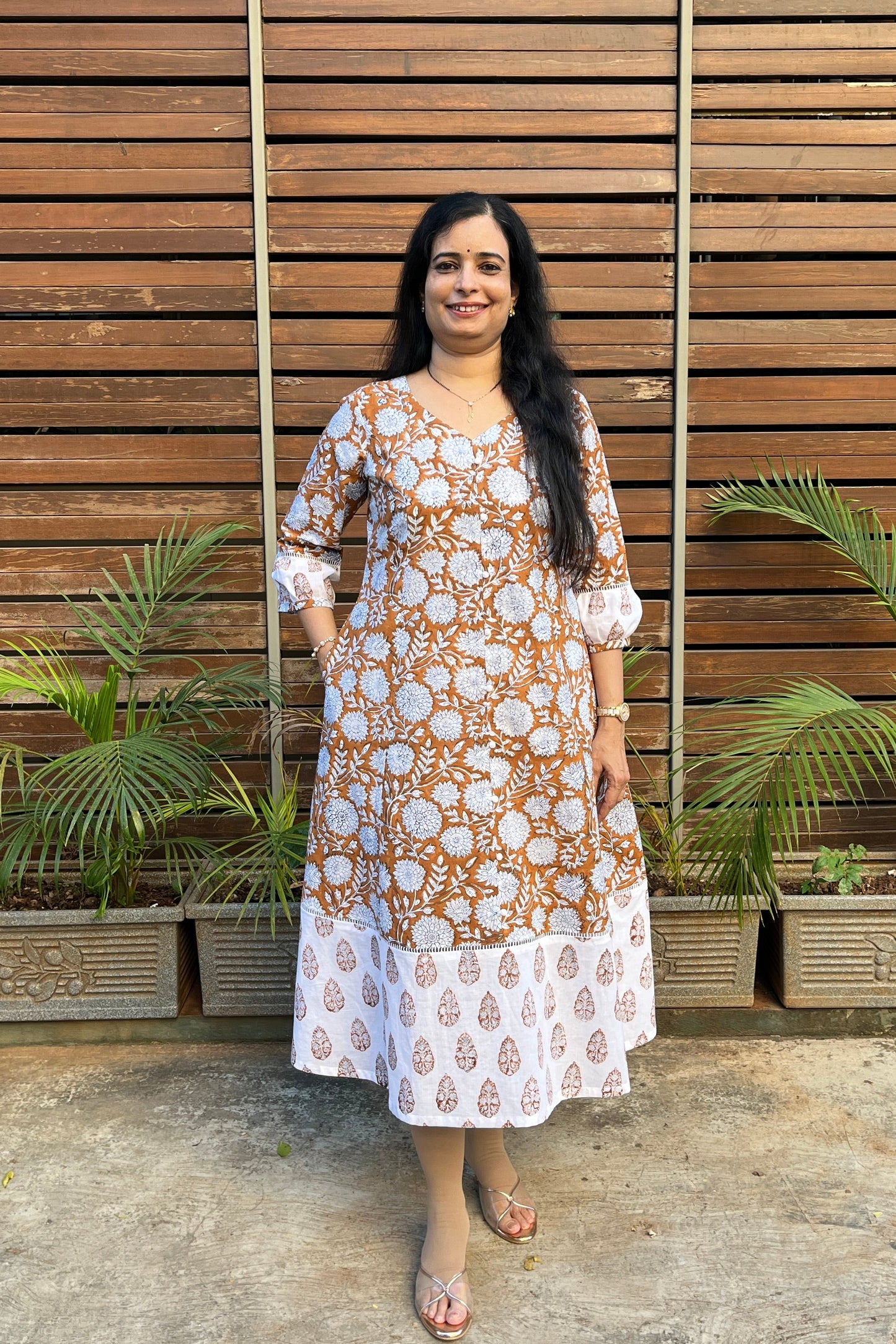 Sanvi Cotton Dress