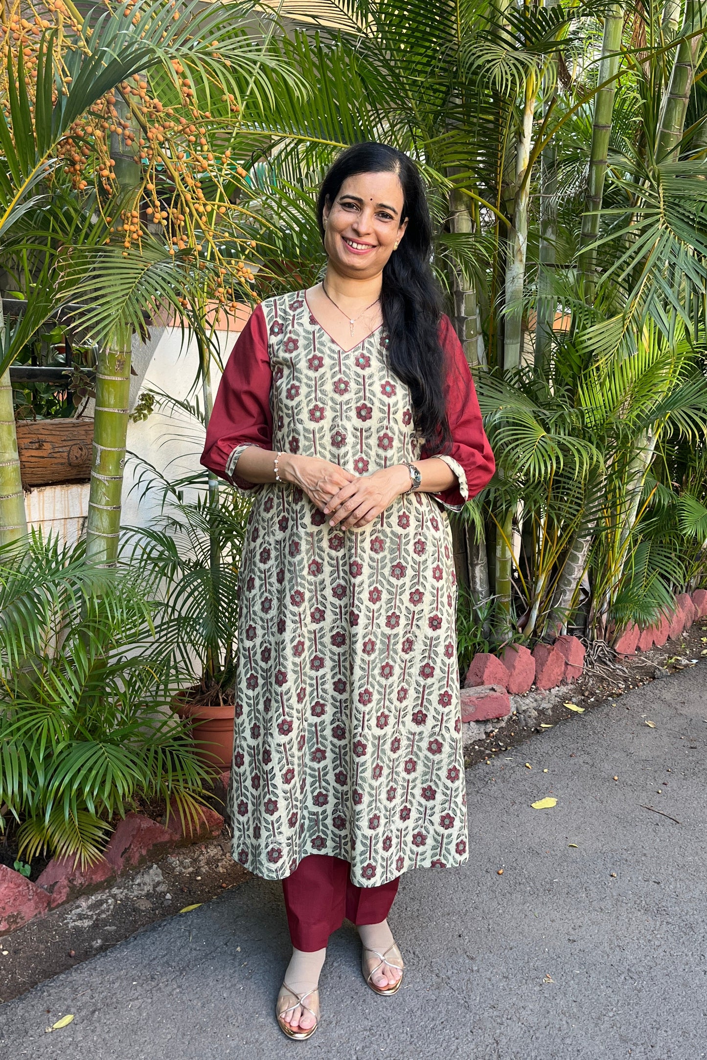 Sarita Block Printed Cotton Kurta