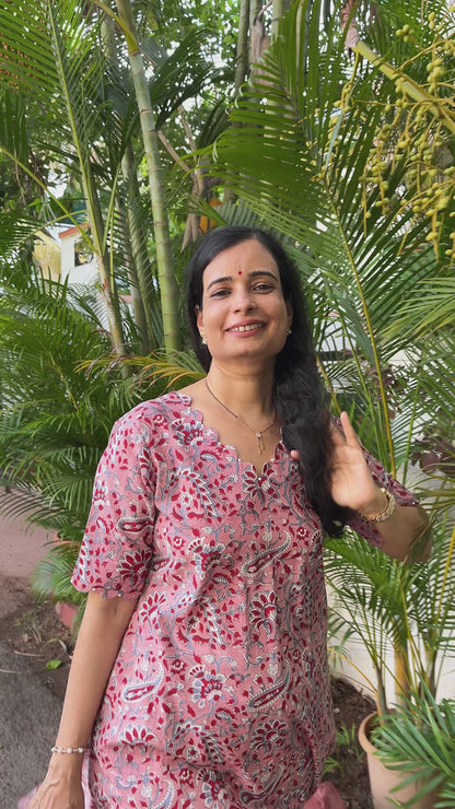 Sanika Block Print Cotton Kurta