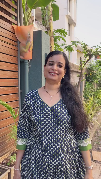 Rohini Cotton kali  Dress