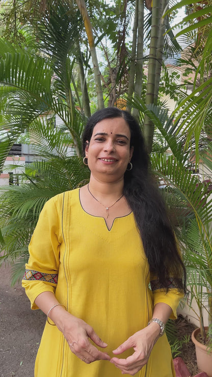Sanjana Flex Cotton Kali Kurta (With Add - on Bottom)
