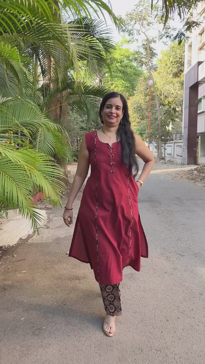 Samaira Cotton Kali Kurta