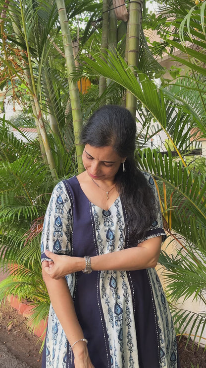 Bhumika Cotton Handwork Dress